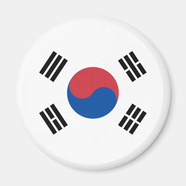 Íman Bandeira da Coreia do Sul (ROK) (Frente)