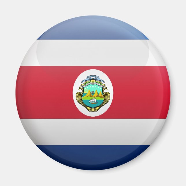 Íman Bandeira da Costa Rica (Frente)