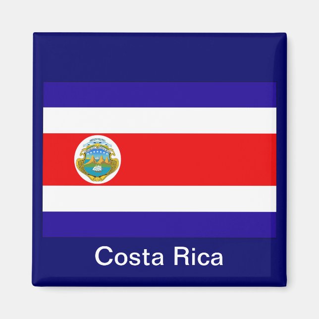 Íman Bandeira da Costa Rica (Frente)