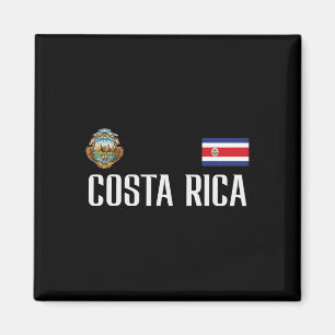 Íman Bandeira da Costa Rica Futebol Torcedor Homens Mul