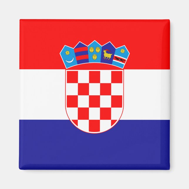 Íman Bandeira da Croácia (Frente)