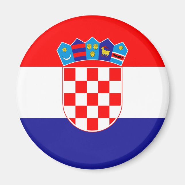 Íman Bandeira da Croácia (Frente)