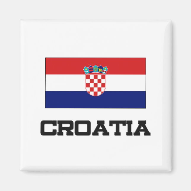 Íman Bandeira da Croácia (Frente)