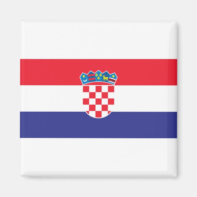 Íman Bandeira da Croácia (Frente)