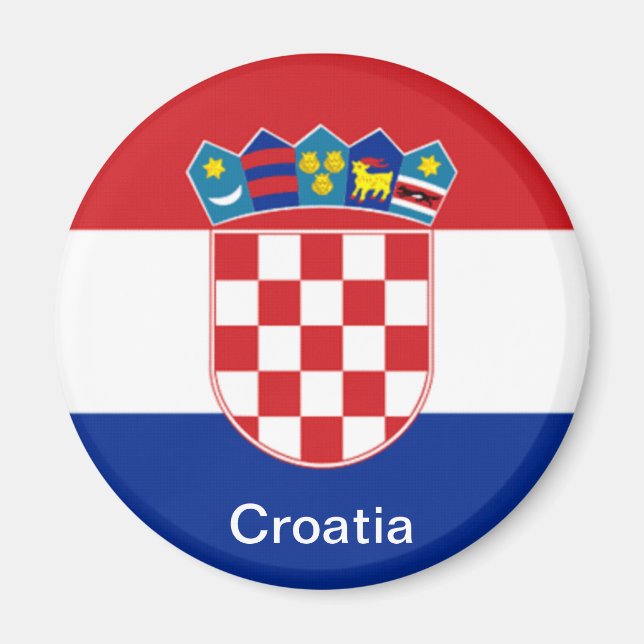 Íman Bandeira da Croácia (Frente)