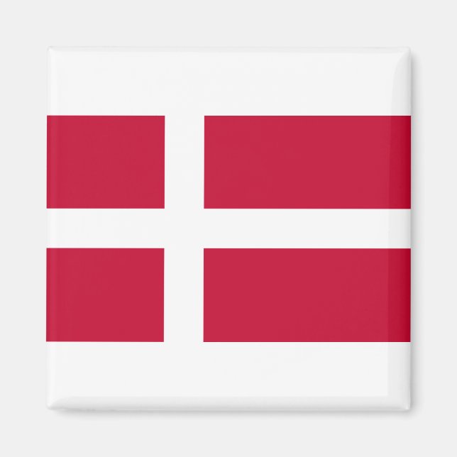 Íman Bandeira da Dinamarca (Frente)