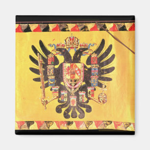 Íman Bandeira da dinastia imperial de Habsburgo, c.1700