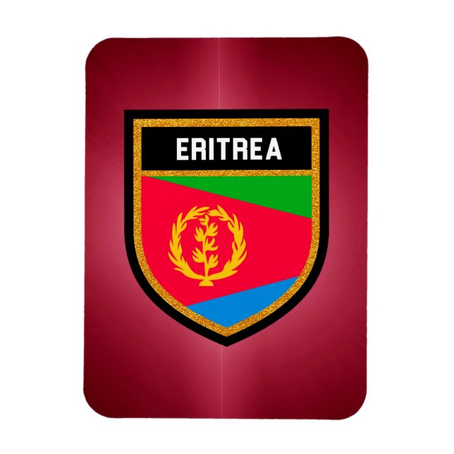 Íman Bandeira da Eritreia (Vertical)