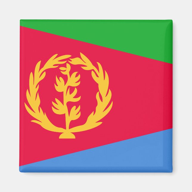 Íman Bandeira da Eritreia (Frente)