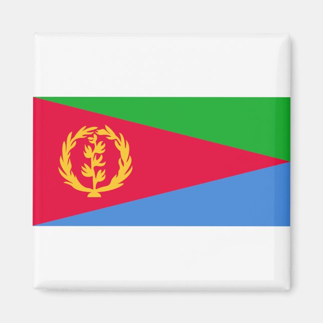 Íman Bandeira da Eritreia (Frente)