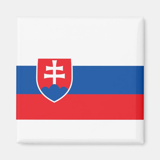 Íman Bandeira da Eslováquia (Frente)