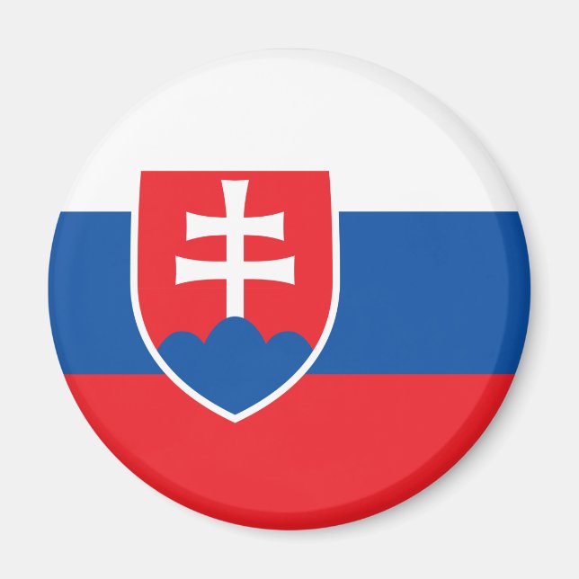 Íman Bandeira da Eslováquia (Frente)