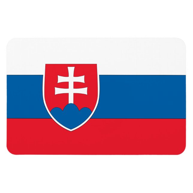 Íman Bandeira da Eslováquia (Horizontal)