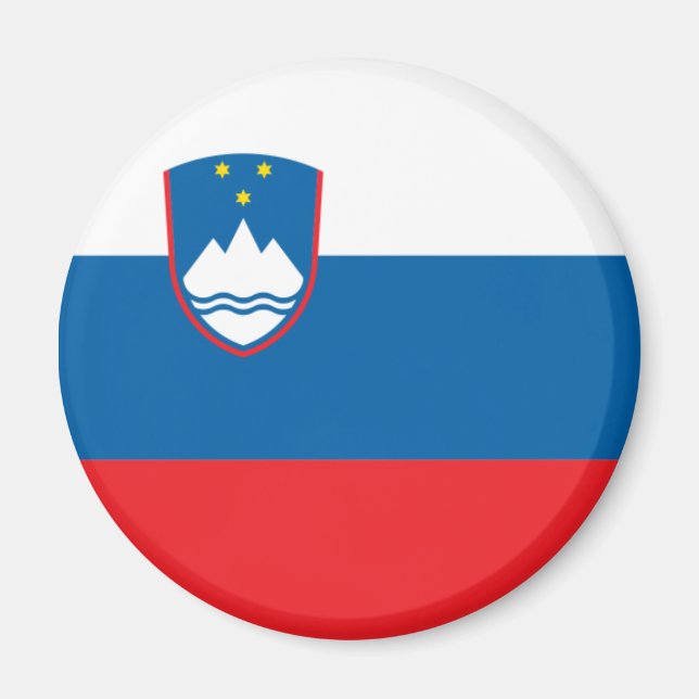 Íman Bandeira da Eslovênia (Frente)