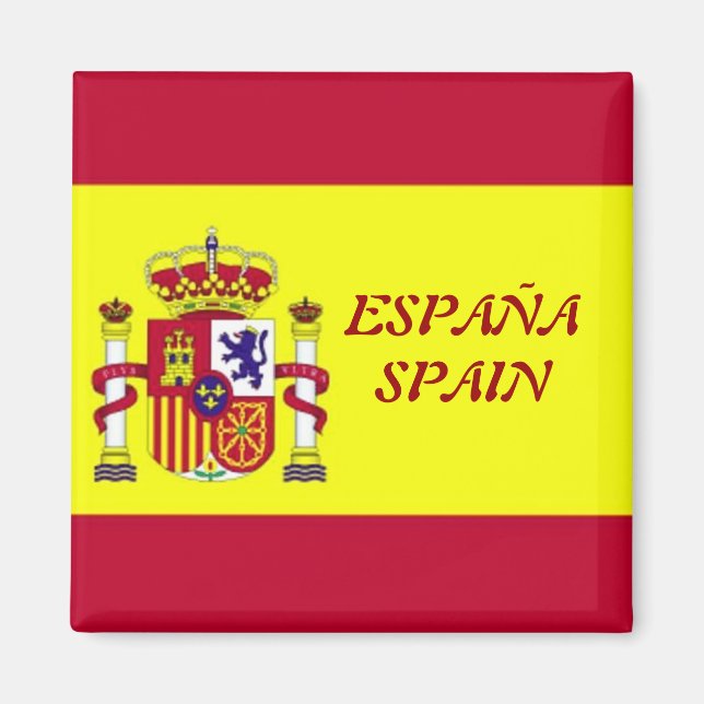 Íman Bandeira da Espanha (Frente)
