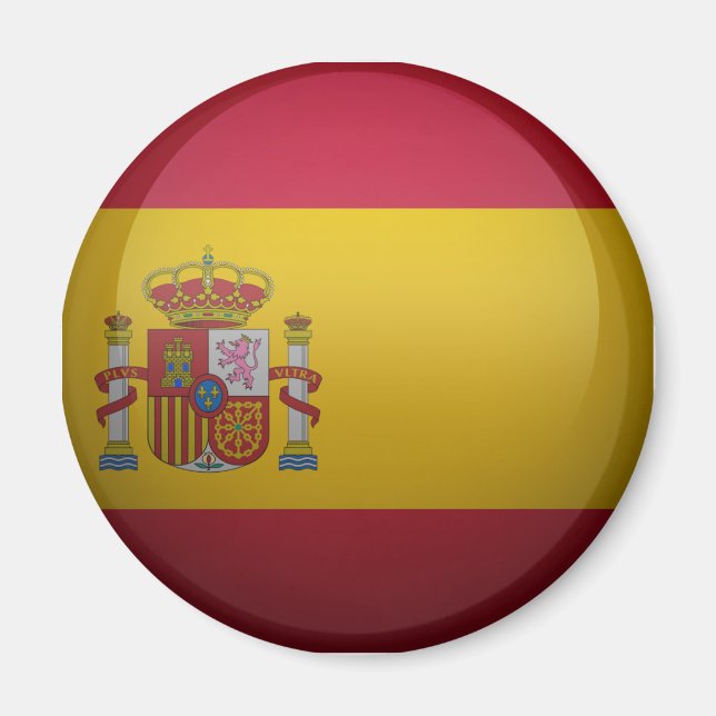 Íman Bandeira da Espanha (Frente)