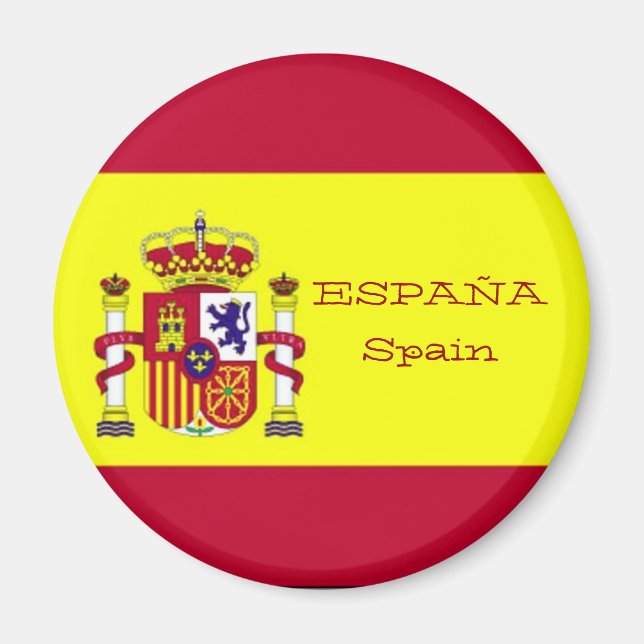 Íman Bandeira da Espanha (Frente)