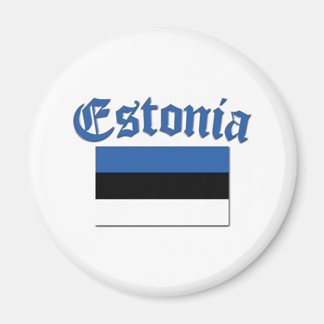 Íman Bandeira da Estônia (Frente)