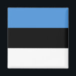 Íman Bandeira da Estônia (Estônia)<br><div class="desc">Produtos de Sinalizador Mundial Personalizáveis - Sinta-se livre para adicionar seu próprio texto.</div>