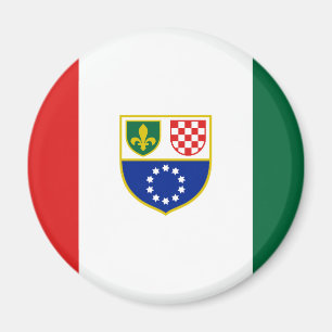 Íman Bandeira da Federação da Bósnia e Herzegovina