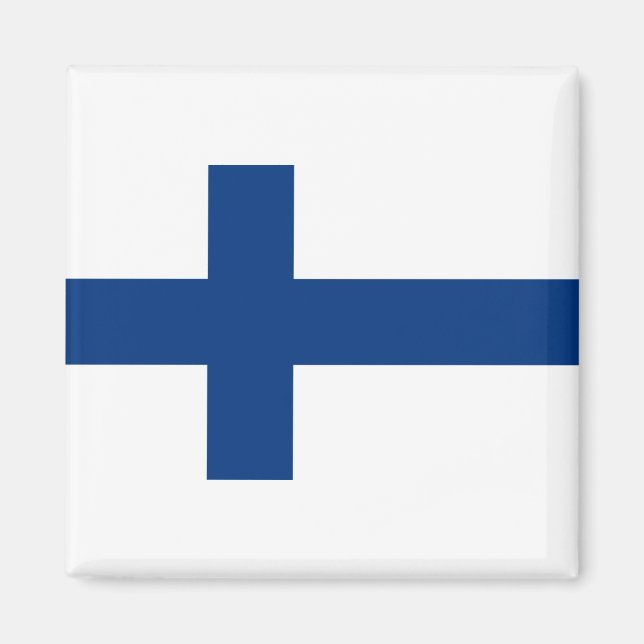 Íman Bandeira da Finlândia (Frente)