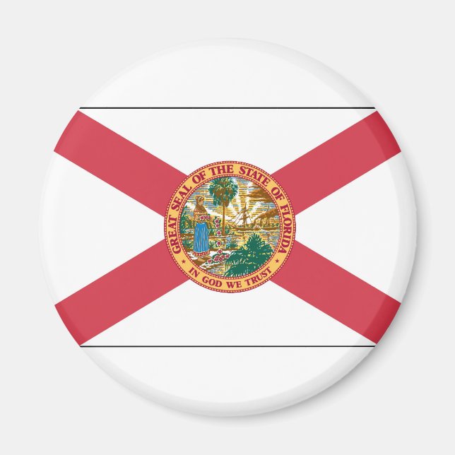 Íman Bandeira da Flórida (Frente)