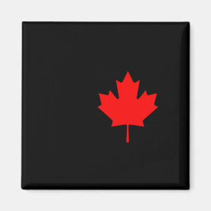 Íman Bandeira da Folha de Bordo Vermelha do Canadá Band
