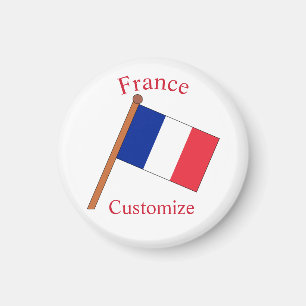 Íman Bandeira da França Thunder_Cove