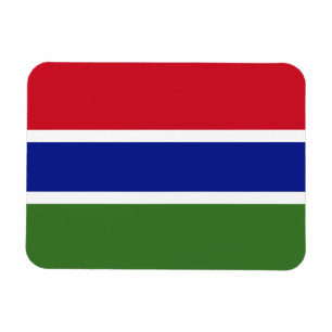 Íman Bandeira da Gâmbia