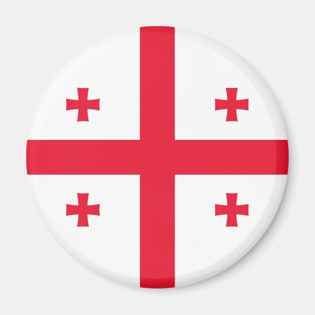 Íman Bandeira da Geórgia (Frente)
