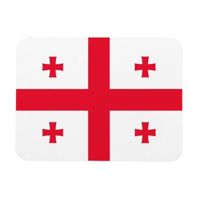 Íman Bandeira da Geórgia (Horizontal)