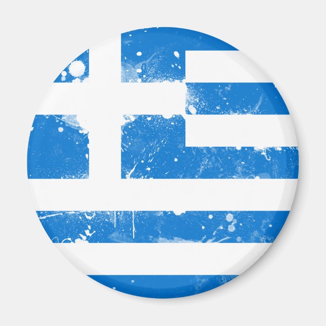 Íman Bandeira da Grécia (Frente)