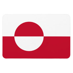 Íman Bandeira da Gronelândia