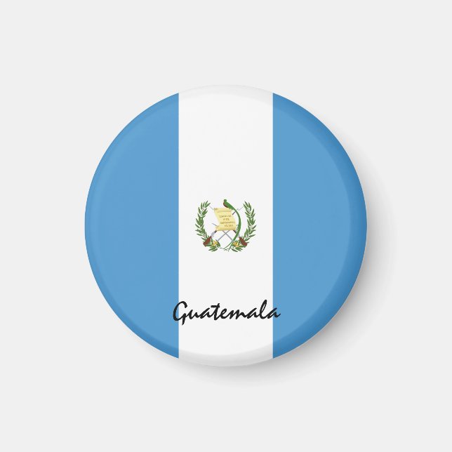 Íman Bandeira da Guatemala e América - fãs de viagem/es (Frente)