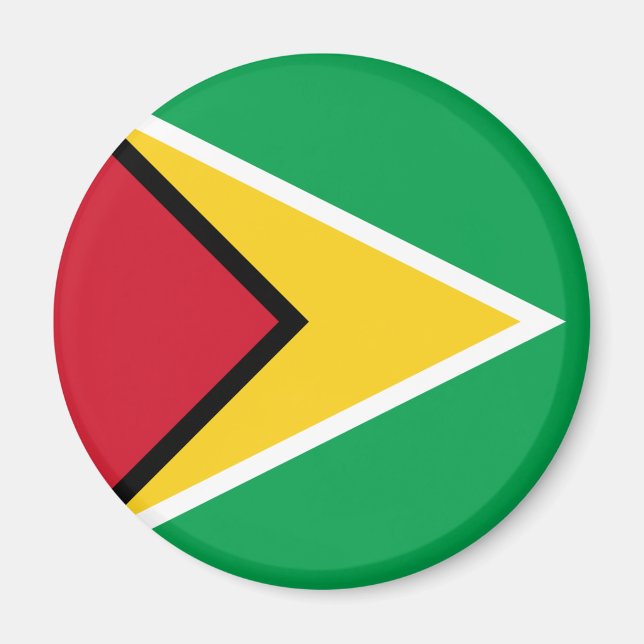 Íman Bandeira da Guiana (Frente)