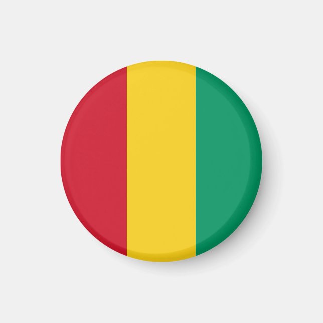 Íman bandeira da Guiné (Frente)