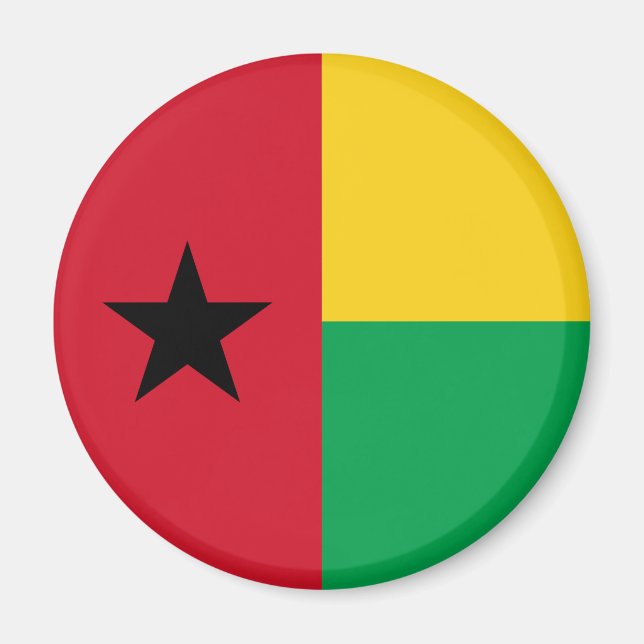 Íman Bandeira da Guiné-Bissau (Frente)