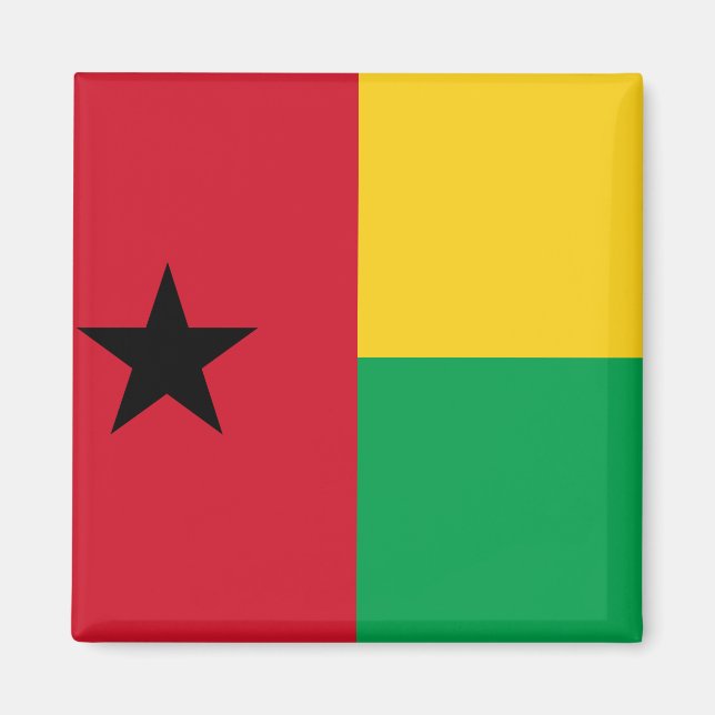 Íman Bandeira da Guiné-Bissau (Frente)