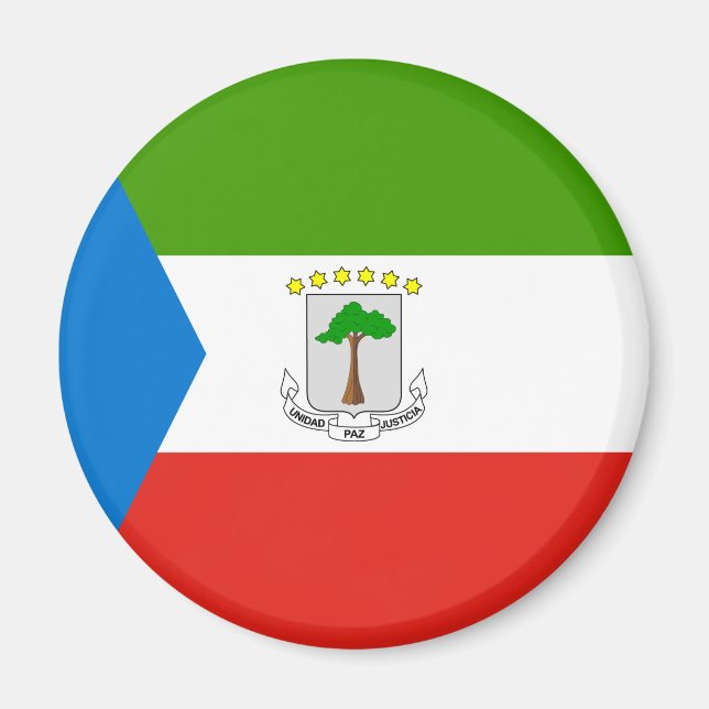 Íman Bandeira da Guiné Equatorial (Frente)