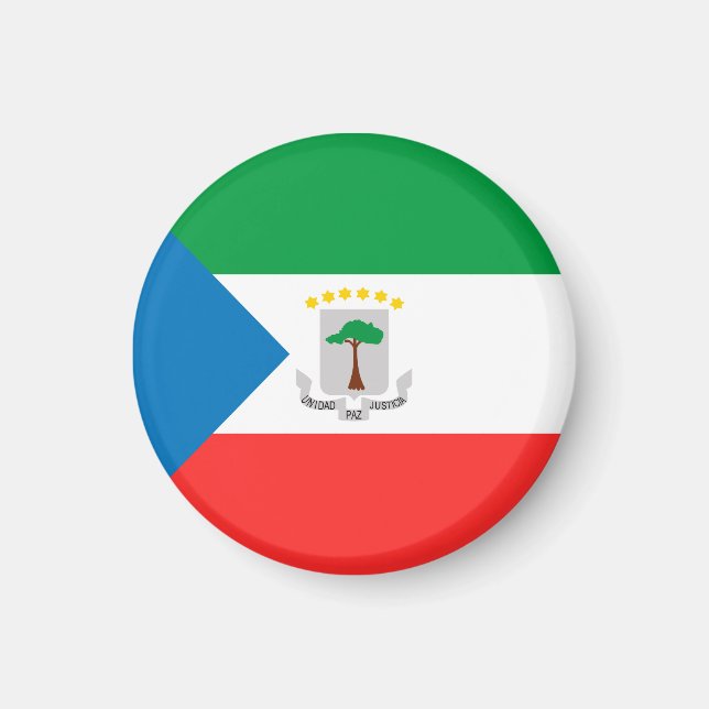 Íman Bandeira da Guiné Equatorial (Frente)