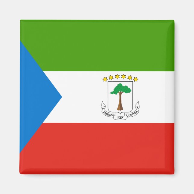 Íman Bandeira da Guiné Equatorial (Frente)