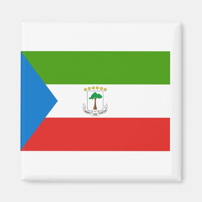 Íman Bandeira da Guiné Equatorial (Frente)