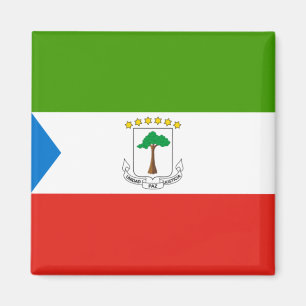 Íman Bandeira da Guiné Equatorial (África)