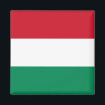 Íman Bandeira da Hungria<br><div class="desc">Produtos de Sinalizador Mundial Personalizáveis - Sinta-se à vontade para adicionar o seu próprio texto.</div>