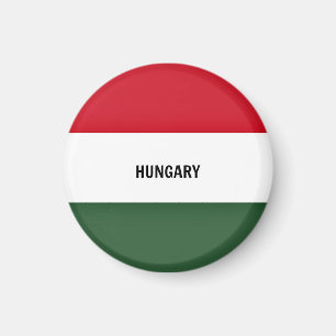 Íman Bandeira da Hungria, rotulada