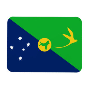 Íman Bandeira da Ilha Christmas