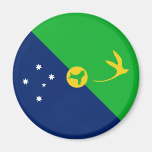 Íman Bandeira da Ilha Christmas