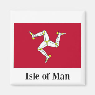 Íman Bandeira da Ilha de Man