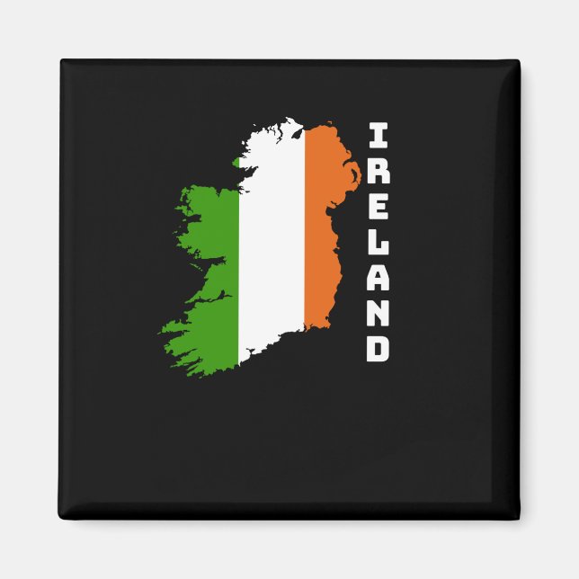 Íman Bandeira da Irlanda (Frente)