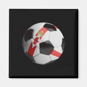 Íman Bandeira da Irlanda do Norte Futebol Ll